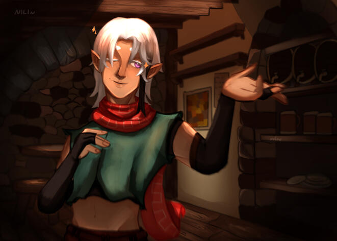 Meio Corpo + Cenário